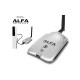 Adaptor Wifi Wireless Alfa 1W Antena 5dbi